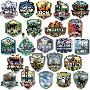 Juego de imanes de parques nacionales de Estados Unidos por imanes clásicos, juego de 23 piezas - Imagen 1 de 5