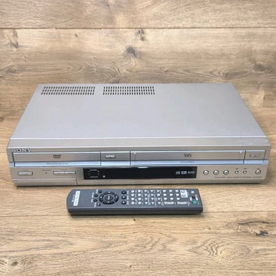 Sony SLV-D350P DVD VCR Combo Player VHS Video Cassette Recorder *HAS ISSUES READ - Image 1 of 4