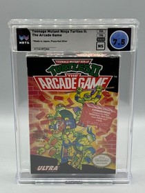 Teenage Mutant Ninja Turtles TMNT Arcade Nintendo NES First Print WATA 7.5 NS