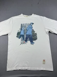 Vintage Ecko Unltd Shirt Men’s Extra Large White Short Sleeve Graffiti City Y2k - Picture 1 of 8