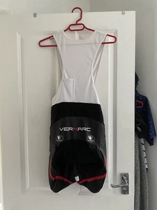 Vermarc Mens Cycling Bib Shorts Size S / 2 / 46 Padded Compression Bike Athletic - Picture 1 of 5