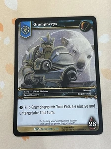 Juego de cartas coleccionables World of Warcaft, Grumpherys, Through the Dark Portal 2/319, LP - Imagen 1 de 1