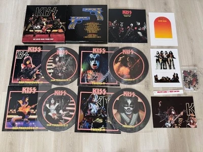 KISS - US LOVE GUN TOUR 1977 (CAN AM VOL. II)  LIM. DELUXE 4 PICTURE DISC BOXSET - Image 1 of 4