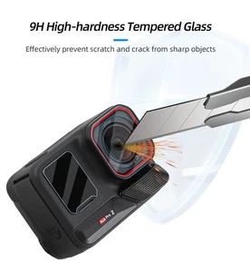 Camera Lens Protector Tempered Film Camera Accessories for Insta360 Ace Pro 2 - Picture 1 of 9