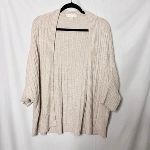 Women's Barefoot Dreams Beige CozyChic Lite Cardigan S/M - Picture 1 of 4