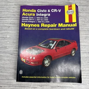Haynes Repair Manual 42025 for Honda Civic CRV Acura Integra 1994-2000 014 - Bild 1 von 10