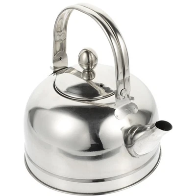  Bollitore d'acqua in metallo comodo tea pot pot da cucina da cucina ristorante - Immagine 1 di 4
