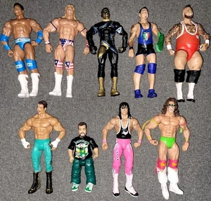 (9) WWE Mattel Elite Stardust Elite Cody Rhodes/Legends Figur Lot Wrestling  - Bild 1 von 6
