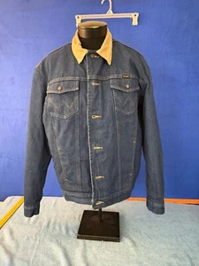 Wrangler M-159 Rancher Blanket Lined Denim Western Trucker Jacket Men's  size XL - Picture 1 of 17