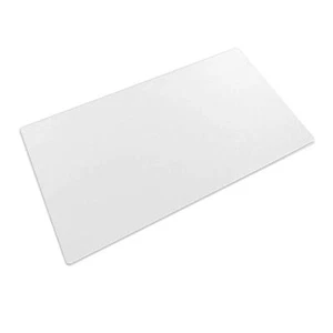 Grand Sous-main transparent 60 x 40 cm Antidérapant Texturé en PVC Bords rond... - Afbeelding 1 van 7
