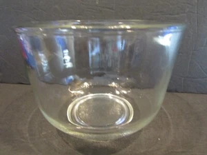 Stand Mixer SMALL GLASS Mixing Bowl  #22 - Sunbeam? 4.75" X 6.5" - Picture 1 of 4