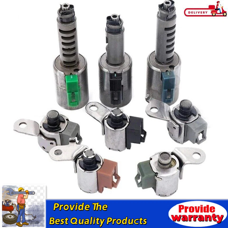 Kit de solenoide 8 piezas AW55-50SN AW55-51SN AF33-5 AW235 para Volvo S40 V50 V70 RE5F22A Foto 1 de 4