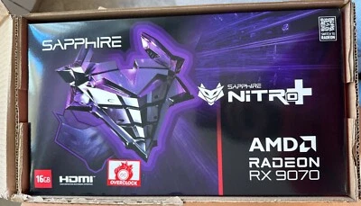 AMD RADEON SAPPHIRE NITRO+  RADEON RX 9070 16GB NUOVA  - Immagine 1 di 4