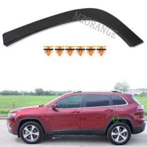 For Jeep Cherokee 2019-2022 Rear Left Side Fender Flare Wheel Molding Trim - Picture 1 of 15