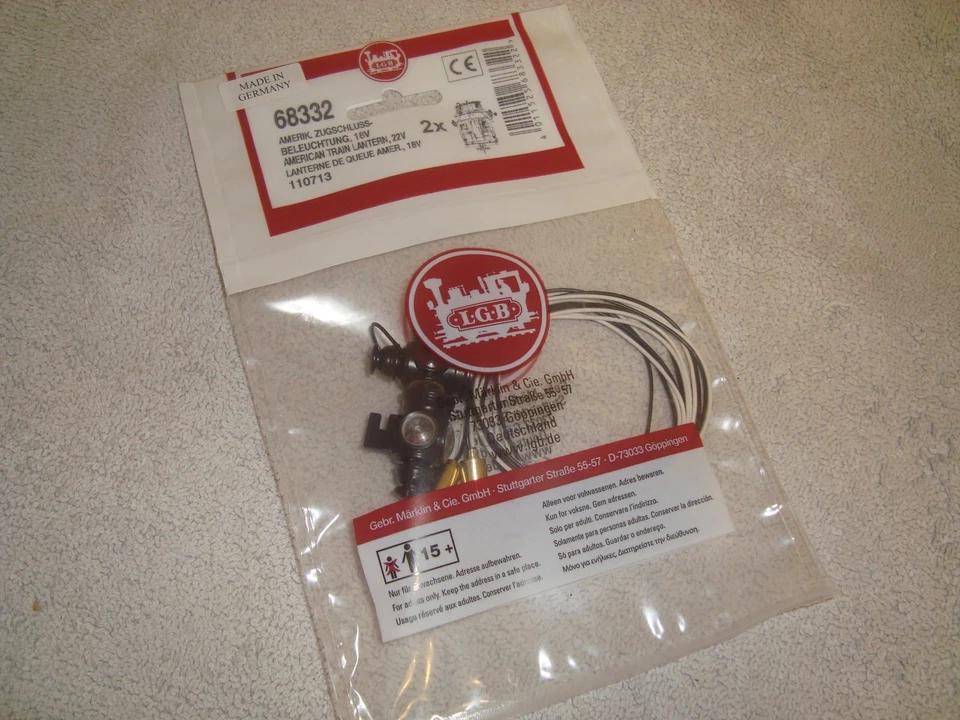 LGB 68332 American Train Lantern Lights