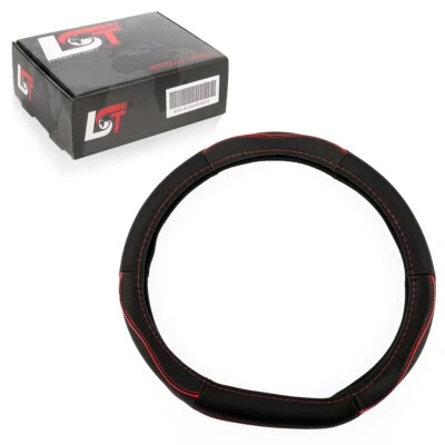 Cubierta Volante Ø 38x9cm 15x3,5 Pulgadas Negro Rojo para SUZUKI Foto 1 de 4