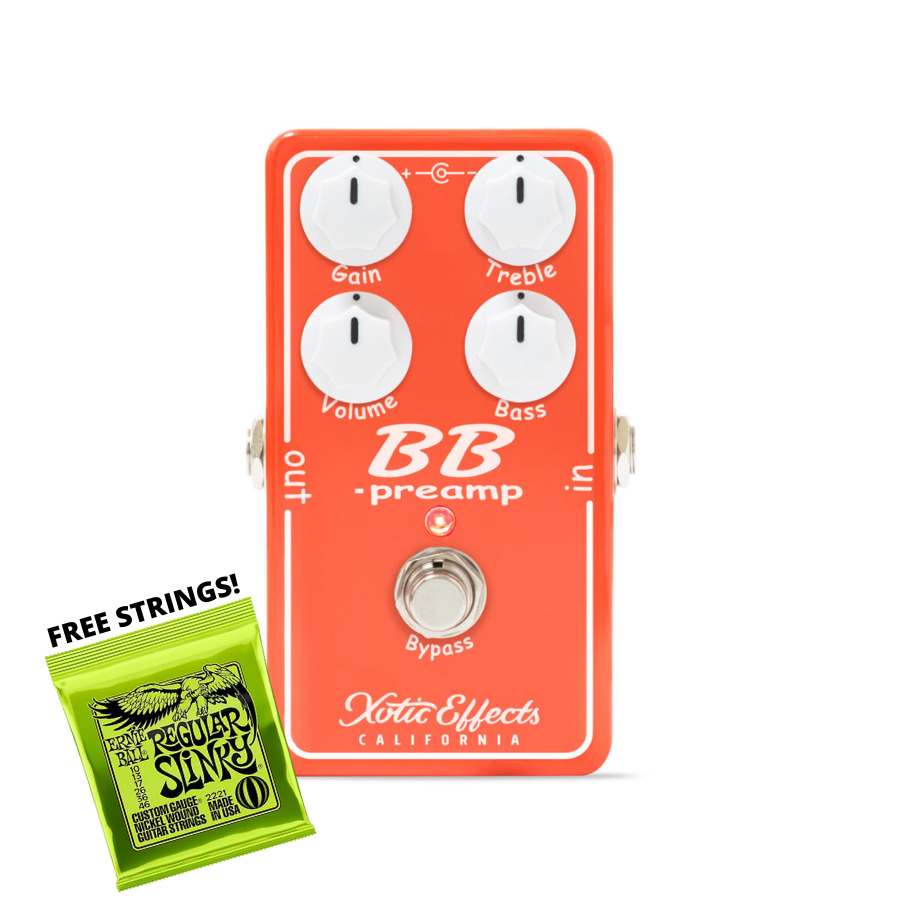 Xotic Effects BB Preamp V1.5 Boost/Overdrive Effects Pedal 