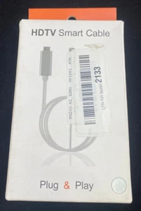 HDMI Mirroring AV Cable Phone to TV HDTV Adapter 1080P for i7/6/5 Series iOS8-10 - Picture 1 of 2