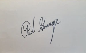 Goose Gossage HOF New York Yankees signed 3x5 index card PSA COA J63497 - Picture 1 of 3