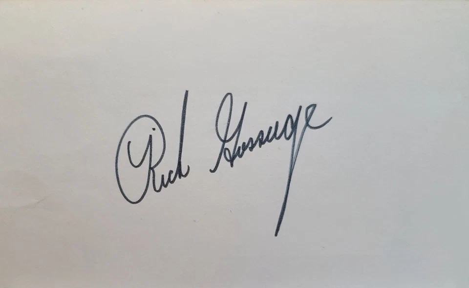 Goose Gossage HOF New York Yankees signed 3x5 index card PSA COA J63497 - Image 1 of 3