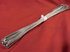 Swiss DT Competition 18 x 280 + 18 x 282 mm x 2,0/1,8 mm Edelstahl Speichen - Bild 1 von 3