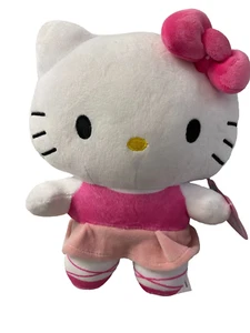 Bailarina grande de juguete de peluche Hello Kitty de 10 pulgadas. Nuevo con etiquetas. Sanrio. - Imagen 1 de 2