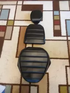 Cubiertas de asiento y respaldo hechas a medida para SUZUKI VS700 INTRUDER 3 piezas 1985-1987 - Imagen 1 de 1