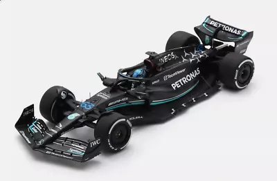 1:18 Spark SPA 18S877 George Russell Mercedes F1 W14 4th Saudi Arabian GP 2023 - Image 1 of 4