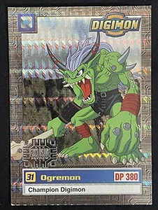 1999 Bandai Digimon #29 Silver Exclusive Preview Ogremon Holo Foil NM - Picture 1 of 2
