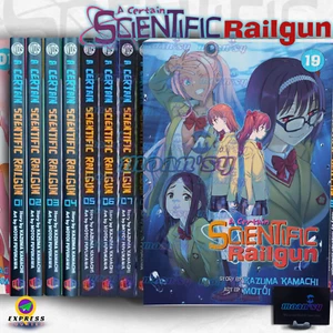 A Certain Scientific Railgun Manga English Vol 1-19 Full Set by Kazuma Kamachi - Picture 1 of 20
