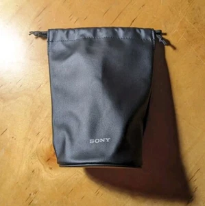 SONY LENS Pouch Travel Soft Carry BAG Case CL - large size 8" x 4" - Picture 1 of 2
