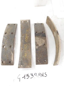 Serie di quattro ceppi freno Moto Guzzi o Ducati O Gilera Ø 190x40x4 mm - Picture 1 of 2