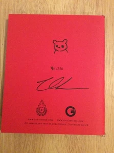 SIGNED & SKETCHED - Luke Chueh Show Inferno (Notes) Limited Edition 91/250 + Pic - Picture 1 of 12