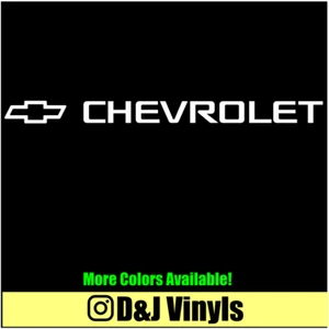 Chevrolet Windshield Chevy Banner Vinyl Decal Sticker 37x2.5 - Picture 1 of 5