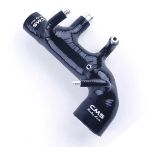 Silicone Intake Inlet Hose for Subaru Forester XT 2.5 Turbo EJ255 04-08 Black - Imagen 1 de 11
