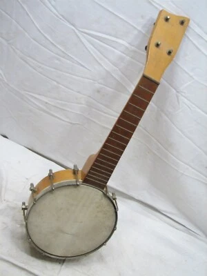 Vintage Concertone Banjo Ukulele Musical Instrument Banjolele 1920s Uke  - Image 1 of 4