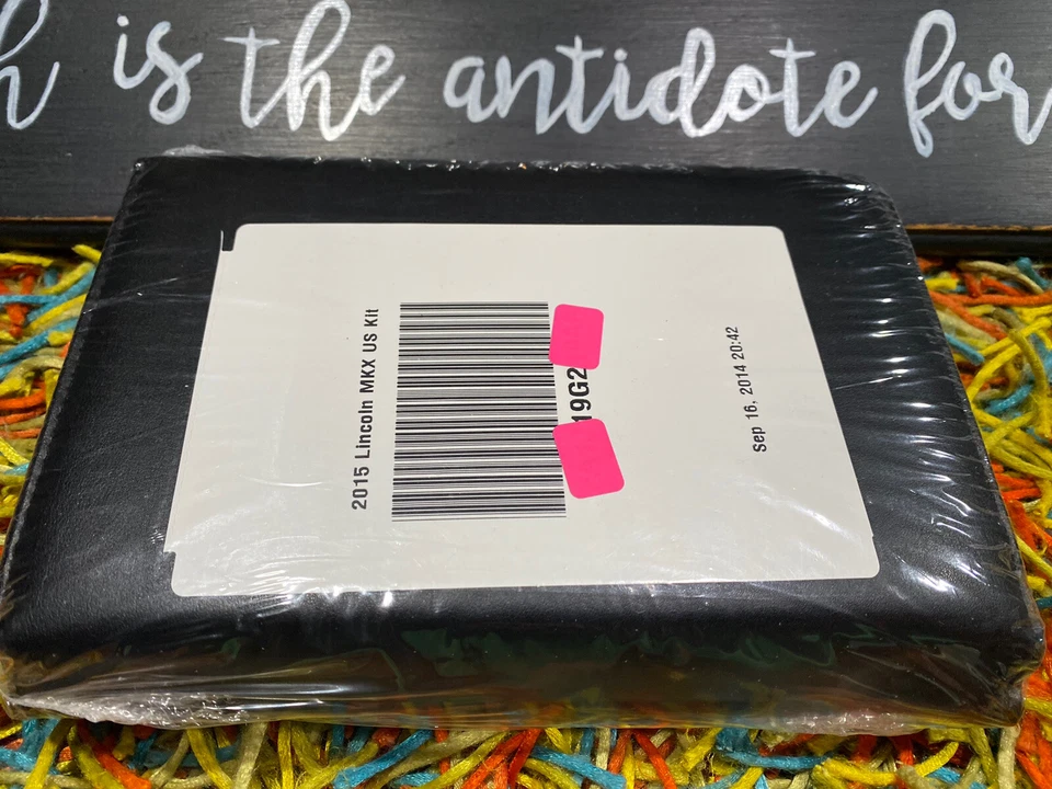 Lincoln MKX 2015 SELLADO MANUAL DEL PROPIETARIO SELECCIÓN ETIQUETA NEGRA PRECIO BASE DE RENDIMIENTO Foto 1 de 1