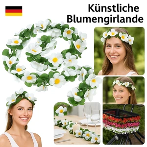 Basil Fahrrad Deko Blumengirlande - Bild 1 von 1