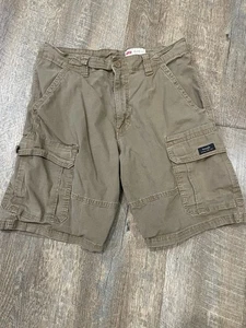Wrangler Cargo Shorts Herren 32 Khaki Relaxed Fit Utility Taschen Outdoor Freizeit - Bild 1 von 5