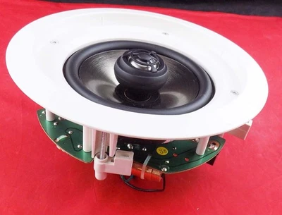 Infinity CS60R 2-Way  Flush Mount Wall Or Ceiling Speaker 8 Ohm Beige Very Clean - Image 1 of 4