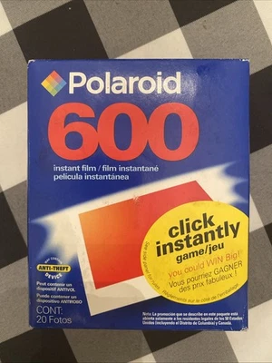 Polaroid 600 Instant Color Film 2 Pack of 10 - 20 Photos Expired 2005 Sealed - Image 1 of 4