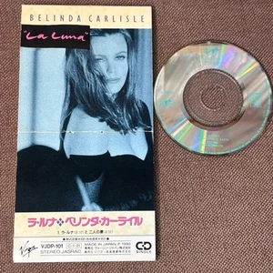 BELINDA CARLISLE La Luna JAPAN 3" CD SINGLE VJDP-101 Folded Not-snapped Go-Go's - Picture 1 of 16