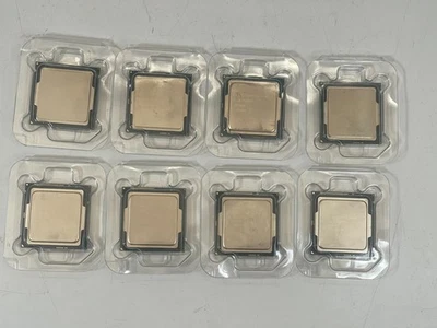 Lote de (8) CPU Intel Core i5 4ta G(1) i5-4690k-(4) i5-4590 (2) i5-4460 (1)4440s Foto 1 de 4
