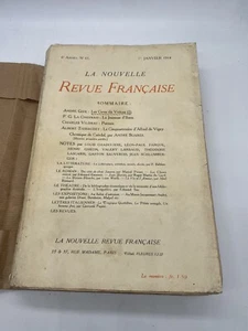 GIDE (André) Les caves du Vatican Nouvelle Revue Française, pré originale - Picture 1 of 9