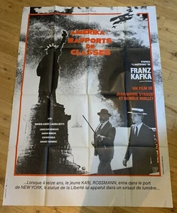 Affiche 120x160 -AMERIKA- rapports de classes / Jean-Marie Straub Danièle Huilez - Photo 1/1