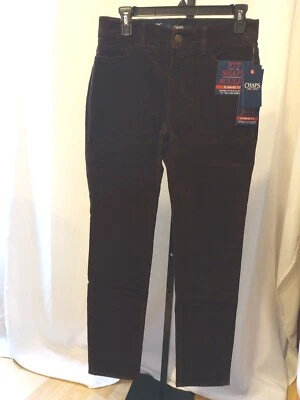Chaps Womens Size 6 Corduroy Pants Fit Shape Sculpt Slimming Brown MSRP$60 NWT - Image 1 of 4