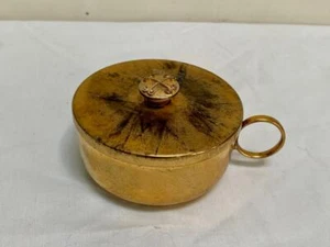 VINTAGE BRASS HOST BOX / LUNA HOLDER - CHURCH - MONSTRANCE (#865) - Picture 1 of 6