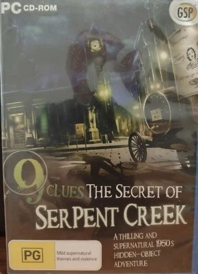 9 Clues The Secret of Serpent Creek - PC CD-ROM - Hidden Object Game - Image 1 of 2