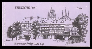 DDR Markenheftchen 10 **,Erfurt-Bauwerke 1990, postfrisch - Picture 1 of 1