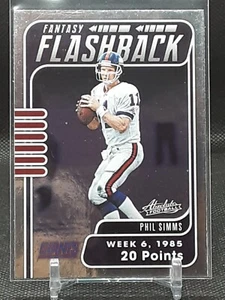 PHIL SIMMS 2020 ABSOLUTE FANTASY FLASHBACK GIANTS - Picture 1 of 1